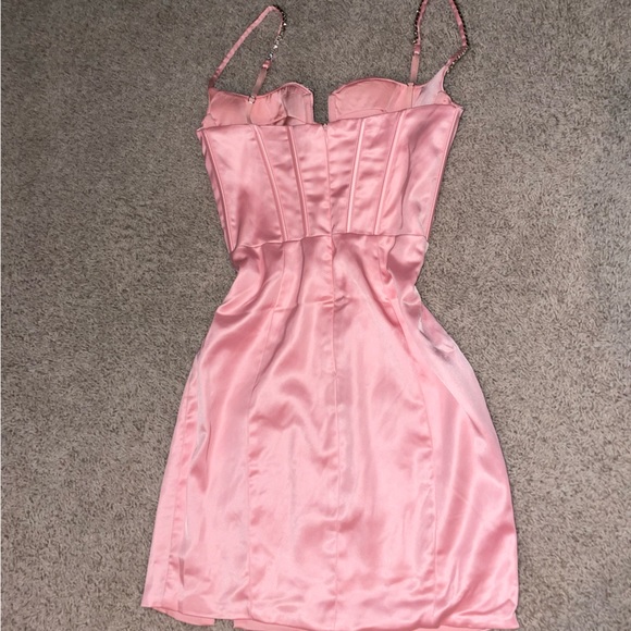Oh Polly Pink Mini Dress - Picture 2 of 4